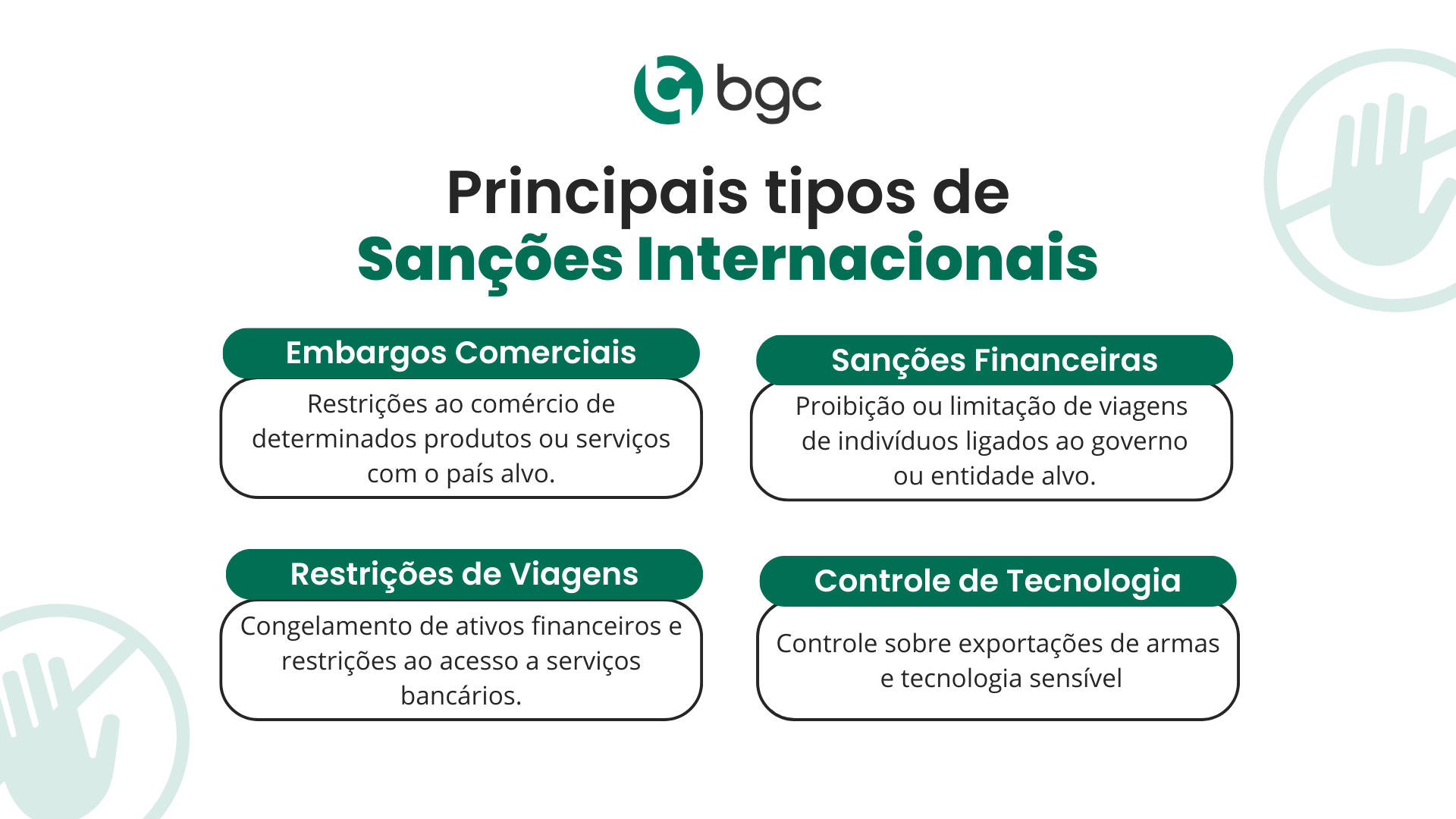 Sanções Internacionais: O que você precisa saber