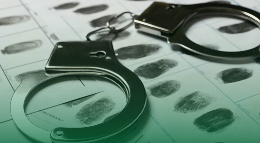 Documento de antecedentes criminais encontrados na consulta de certidões criminais. 